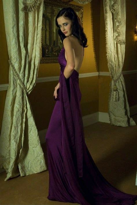 eva green casino royale purple dress|Eva Green Vesper purple clothes Casino Royale 007 Bond.